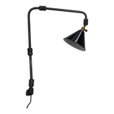 OLD INDUSTRIAL WALL LAMP WITH 3 ARMS