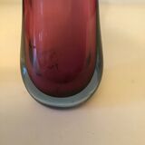 Small Murano-style crystal vase