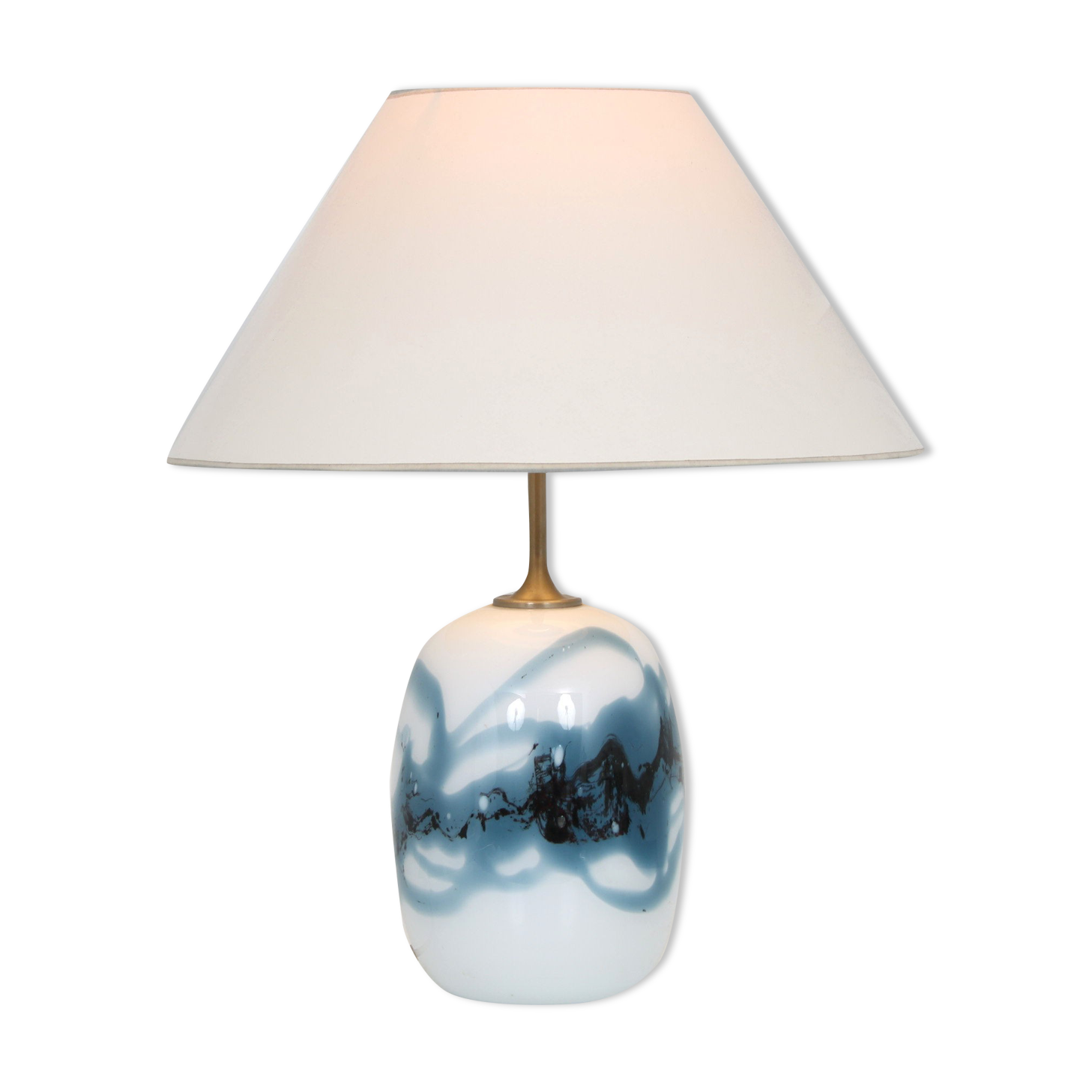 1970s Table lamp by Holmegaard in Denmark