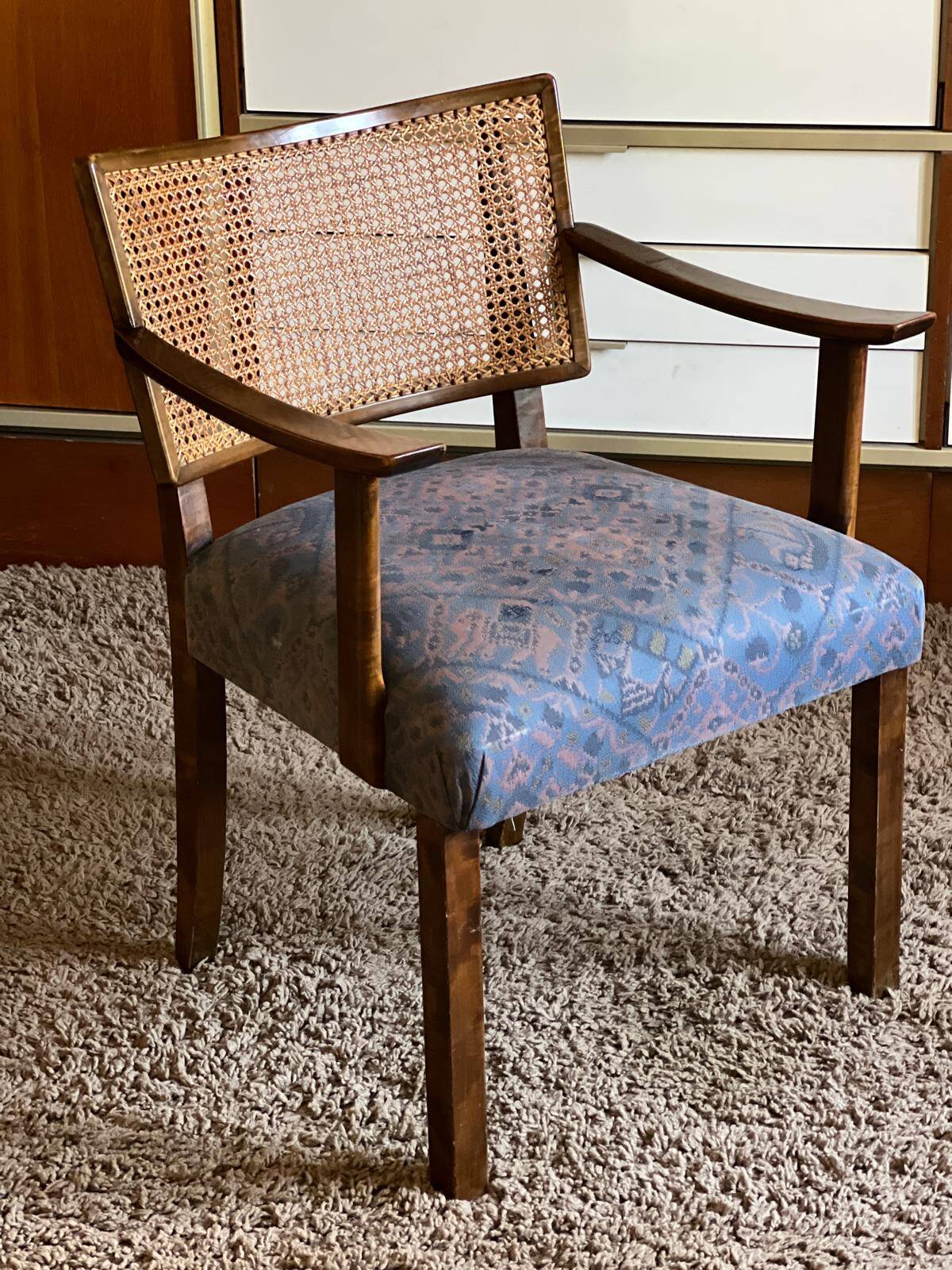 Pair of armchairs Mod. no. 319/11, Bruno Paul, Bauhaus 1934