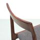 Suite of 6 Scandinavian rosewood chairs from Rio