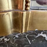 Gilded mirror Louis Philippe 138x98 trumeau fireplace