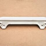 Grande étagère murale Art Deco en porcelaine blanche, années 20