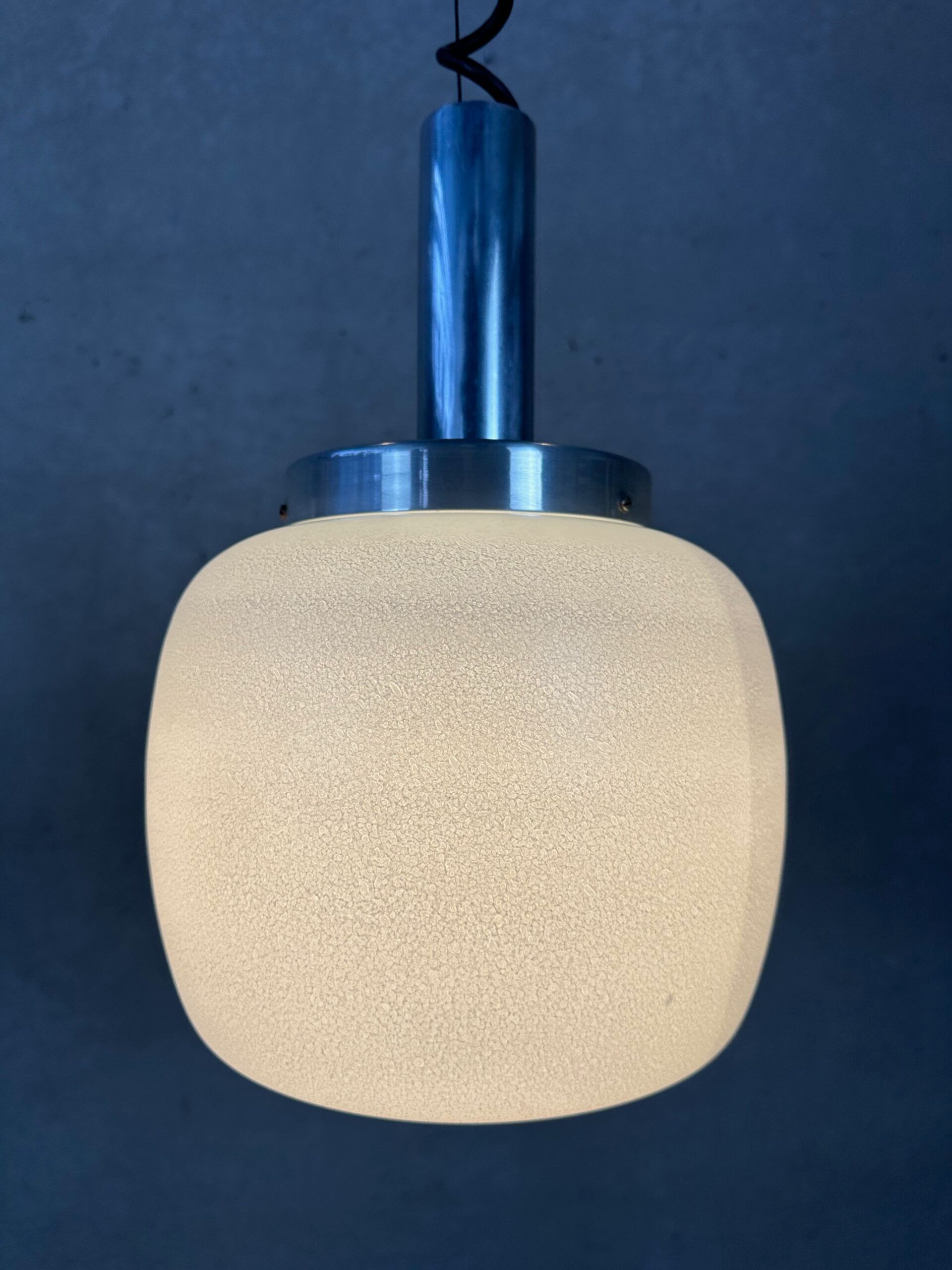 Vintage pendant lamp – glass – AKA (DDR)