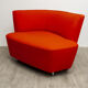 Fauteuil walter knoll rouge vif