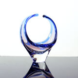 Art glass bowl by frantisek zemek for sklarna mstisov, 1960s