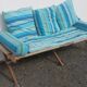 Lit picot avec futon et coussins