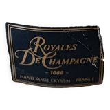 Royal champagne whiskey decanter
