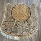 Rattan armchair