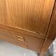 Vintage Scandinavian secretary desk in teak, 1960s