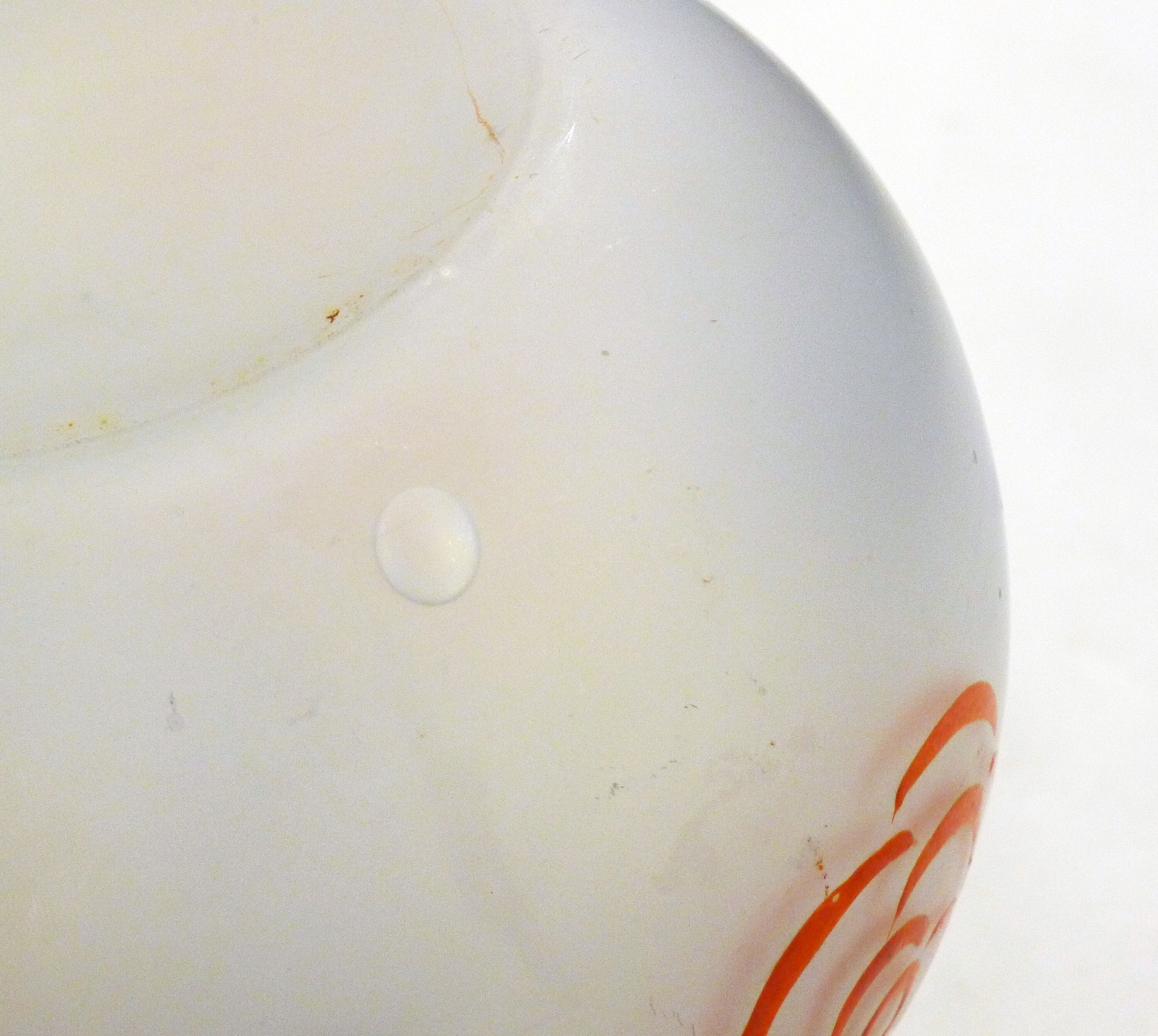 Art Deco vase in primary colors