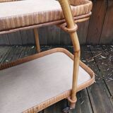 Rattan trolley - circa 1970s