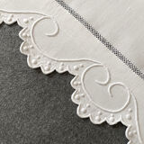 Old embroidered bed linen