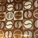 Large geometric rug from the 70s Scandinavian Space Age