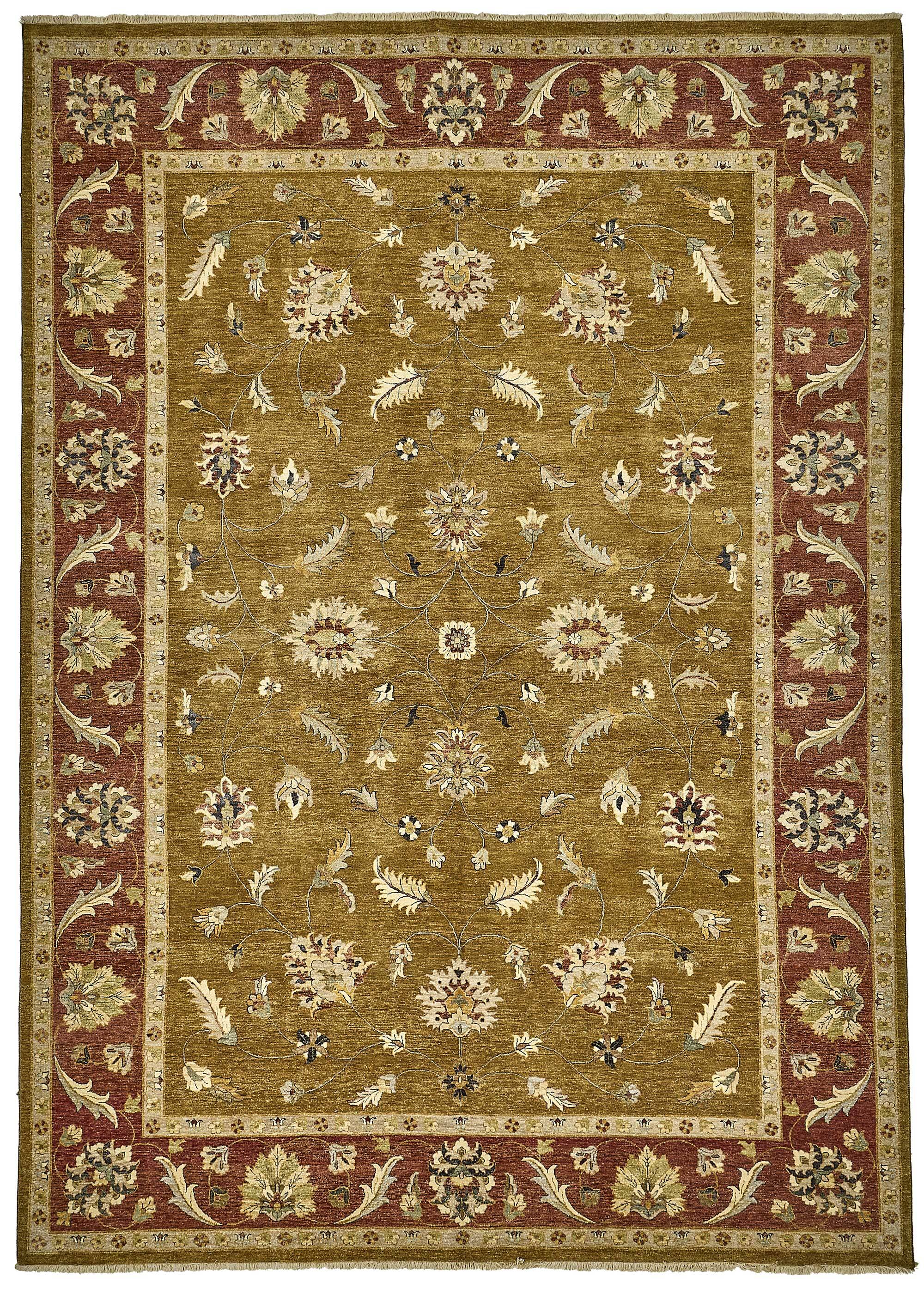 Turkish Handknotted Wool Oushak Rug 302 cm x 424 cm