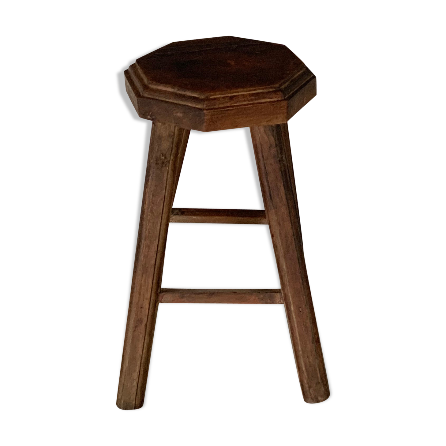 Tabouret bois vintage