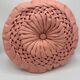 Vintage round cushion
