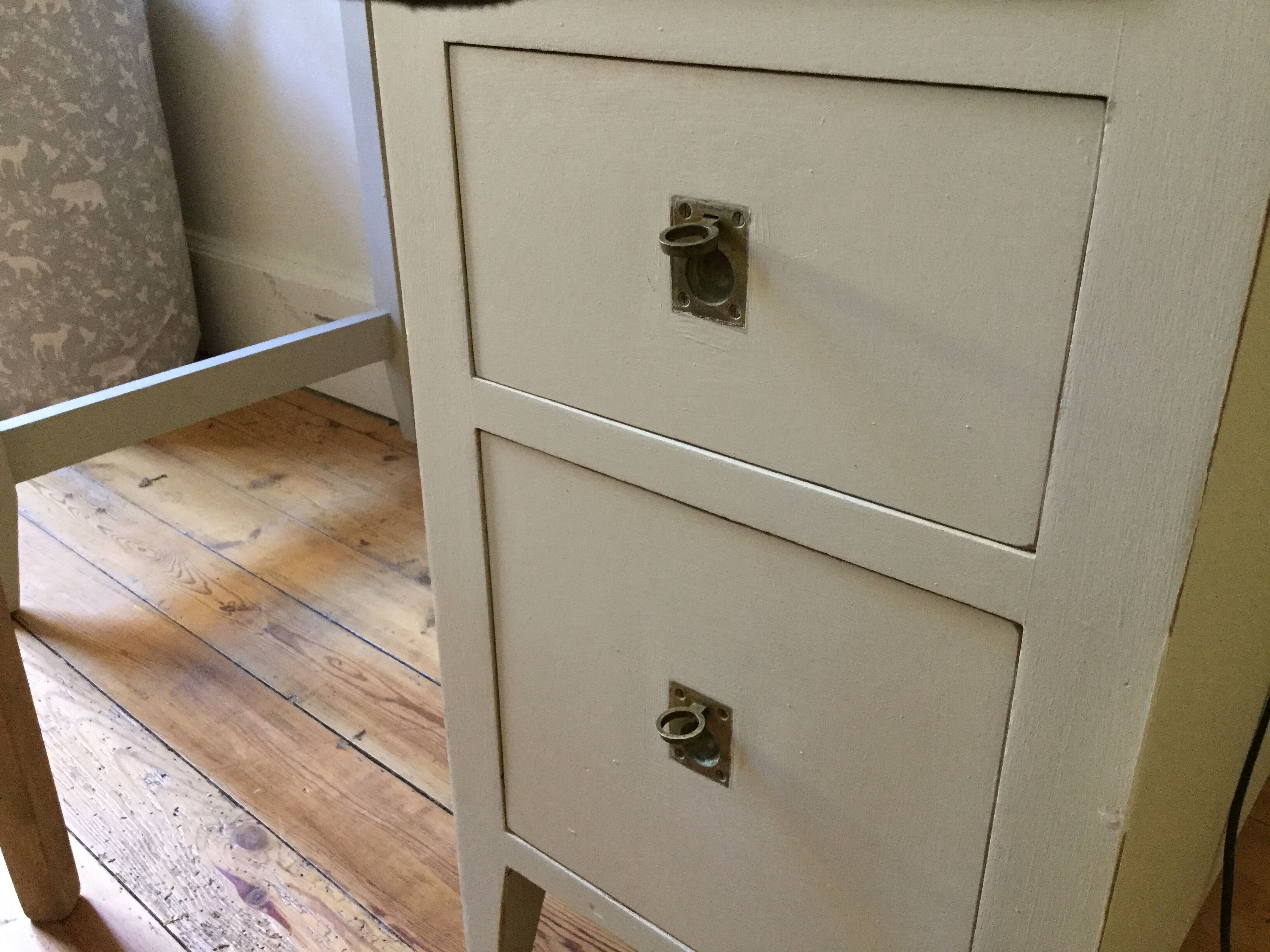 Old desk with drawers