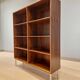 Vintage rosewood bookcase designed by Omann Jun