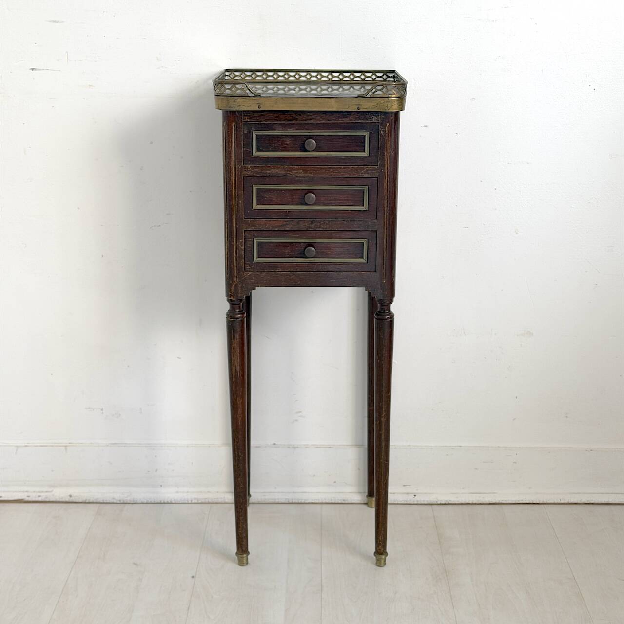 Small bedside table in Louis XVI style