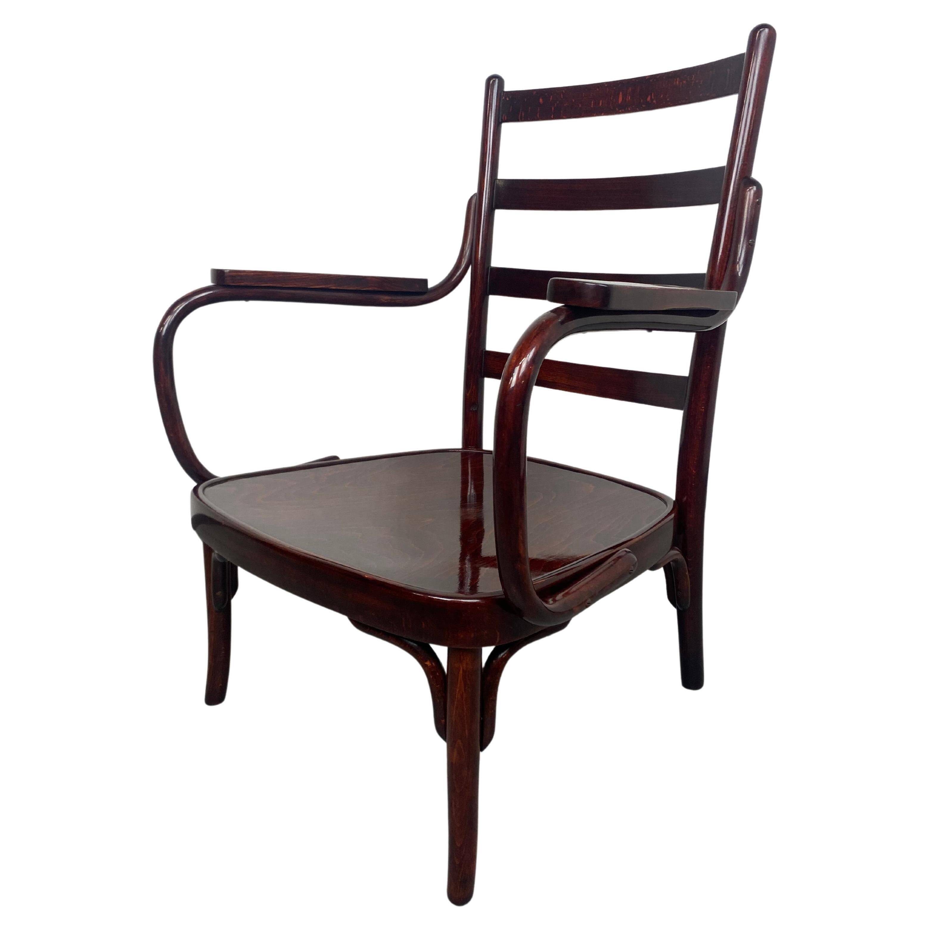 Rare armchair A 403/F by Adolf Schneck for Thonet