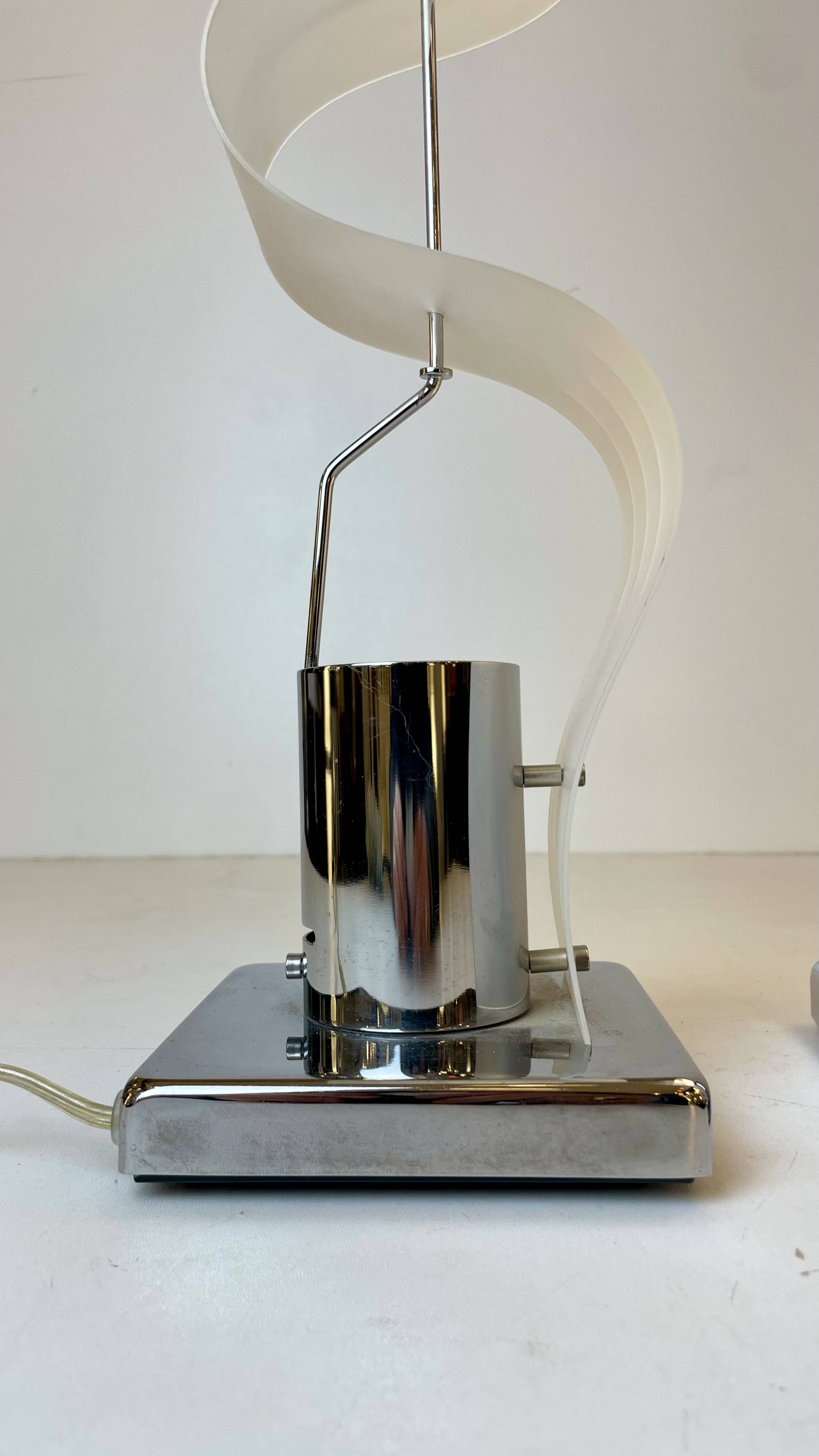 Pair of Late Modernist Table Lamps, 1990s~2000s