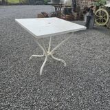 Iron garden table