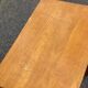 Scandinavian side table in solid wood with a drawer.