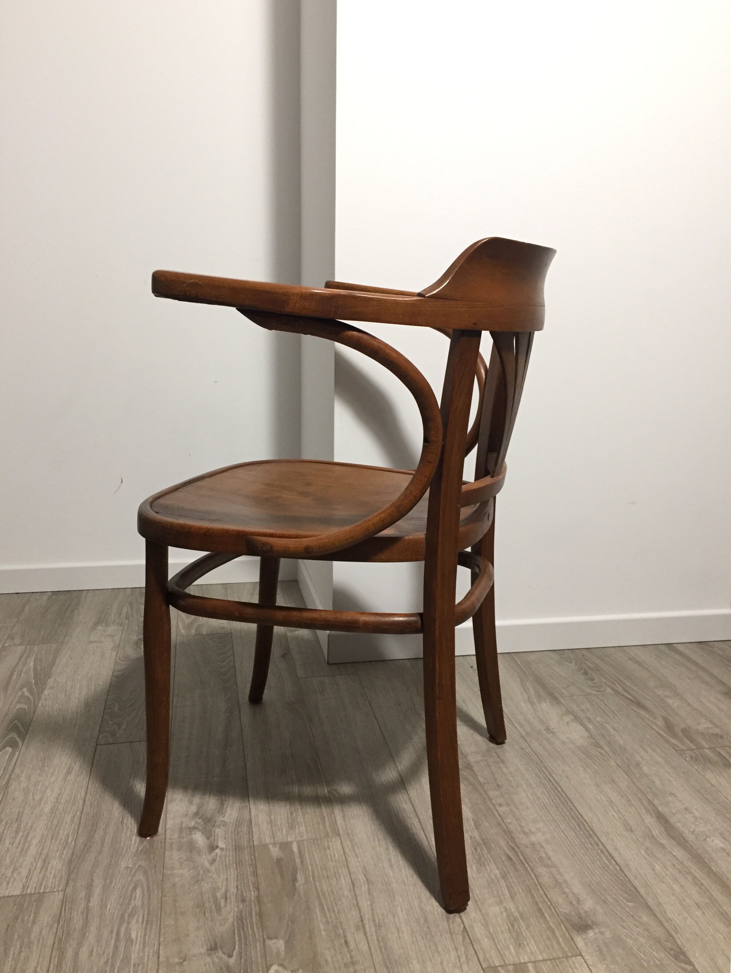 Fauteuil Baumann des années 1930/40
