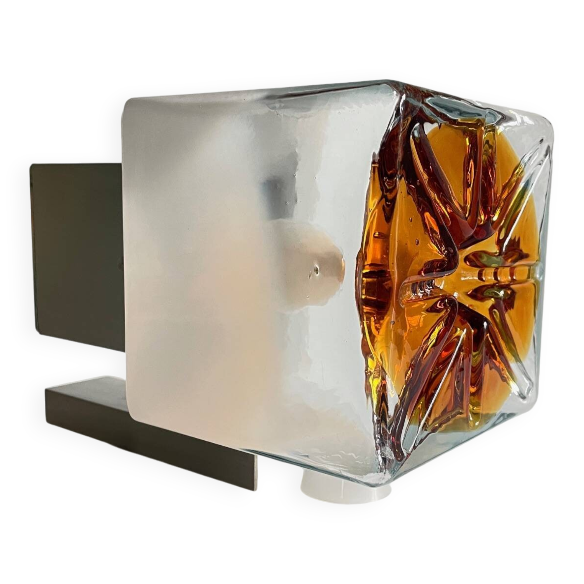 Space age style mazzega wall light