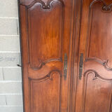 Pair of walnut doors