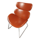 Lot de deux grands fauteuils "designer" intérieur