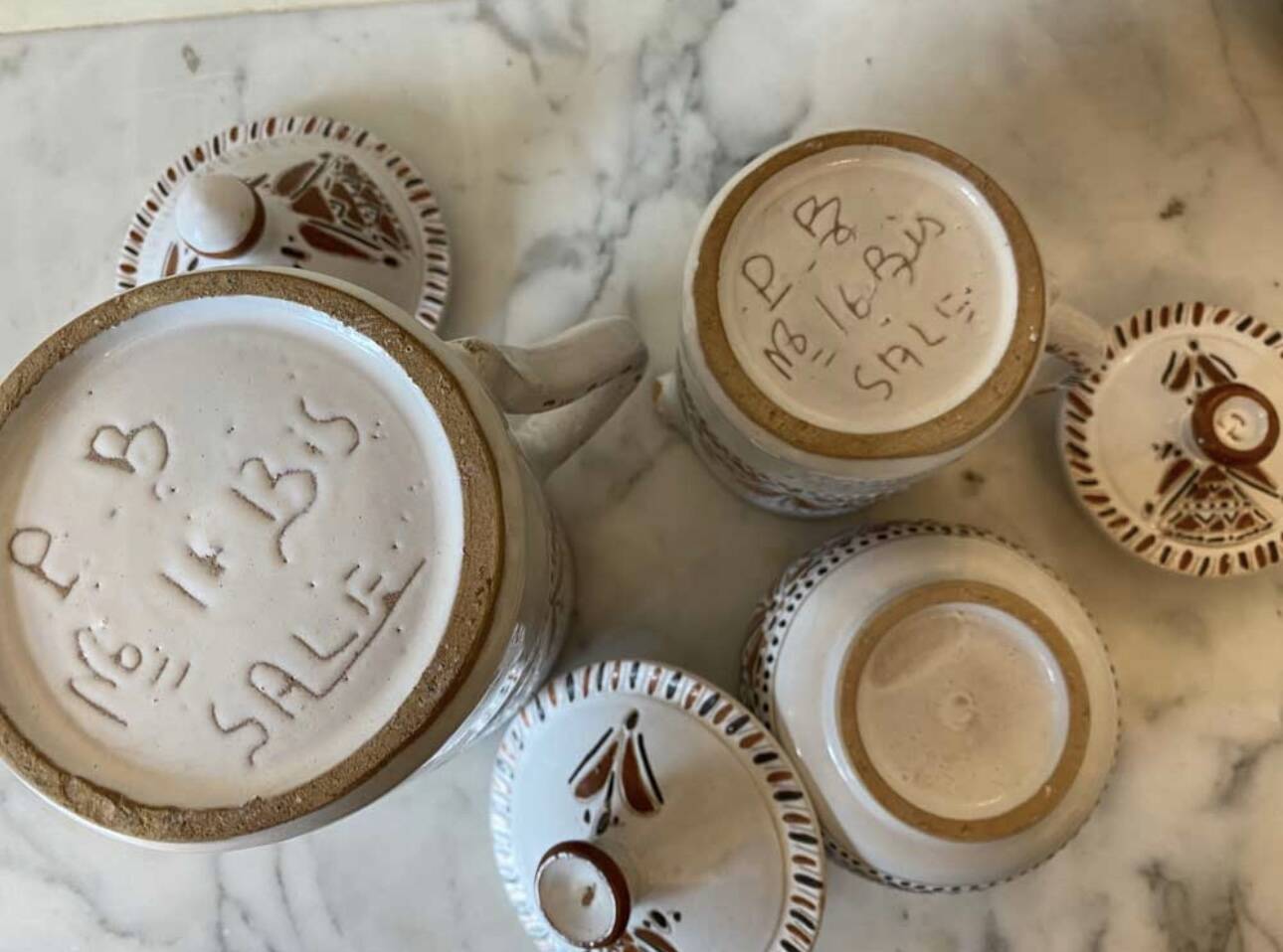 Moroccan tea service