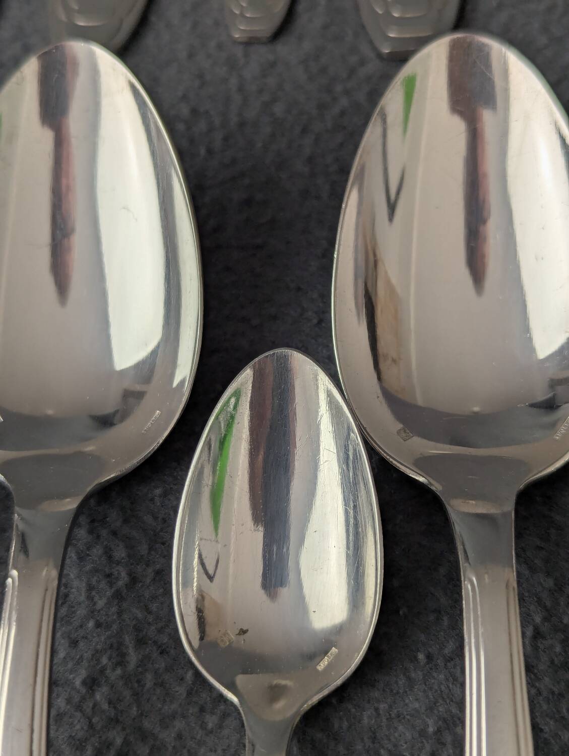 Silver-plated cutlery set, 38 pieces, Goldsmith Apollo, Art Deco, 1920s/1930s