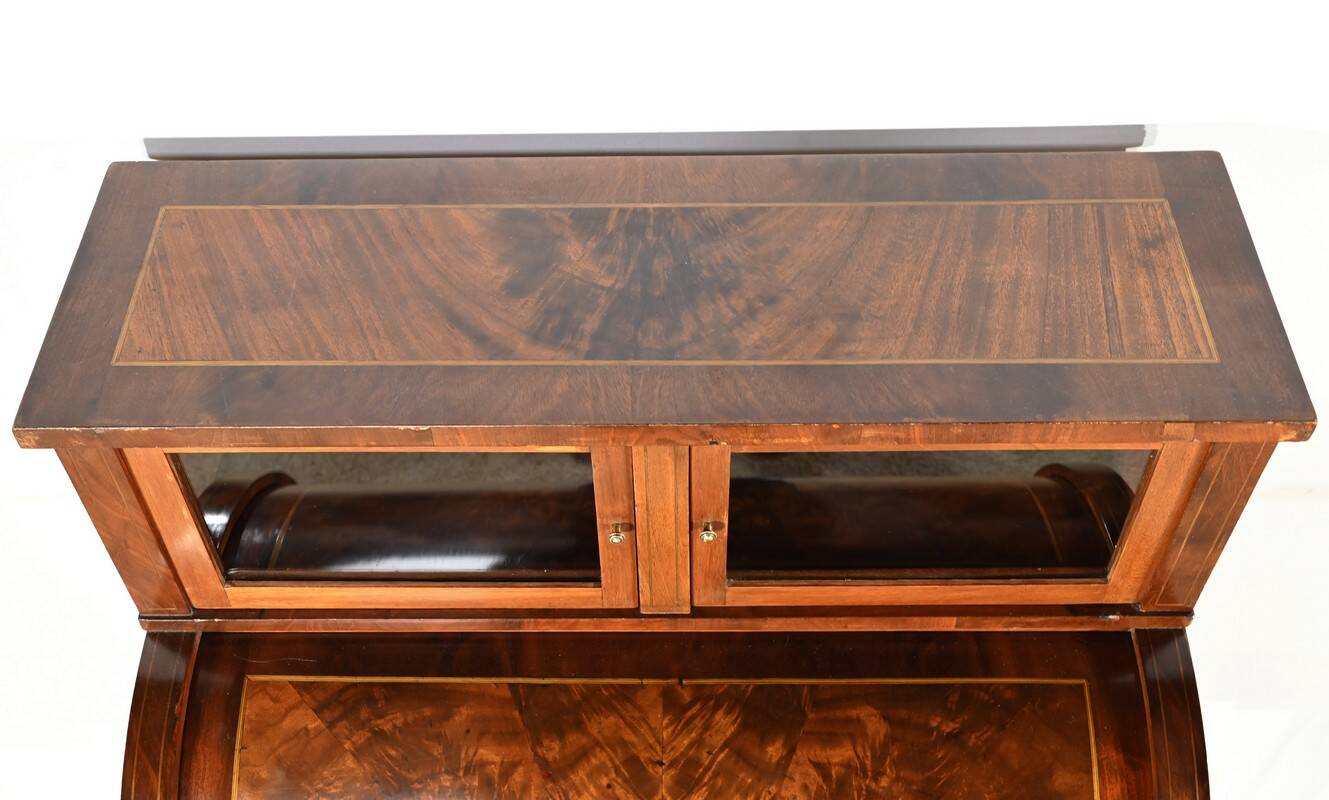 Small Bonheur du Jour Mahogany Desk, Louis XVI / Directory style – Early 20th century