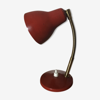 Lampe vintage rouge