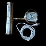 Vintage 80s brass picture light Ikea