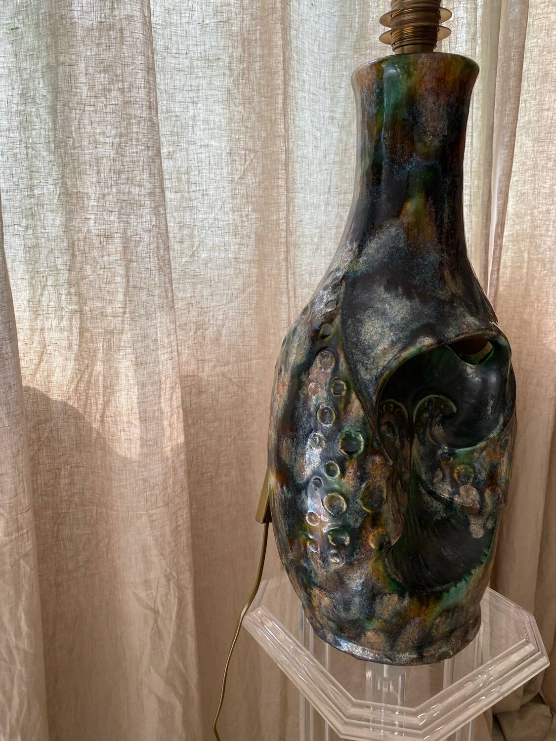 Vintage ceramic lamp