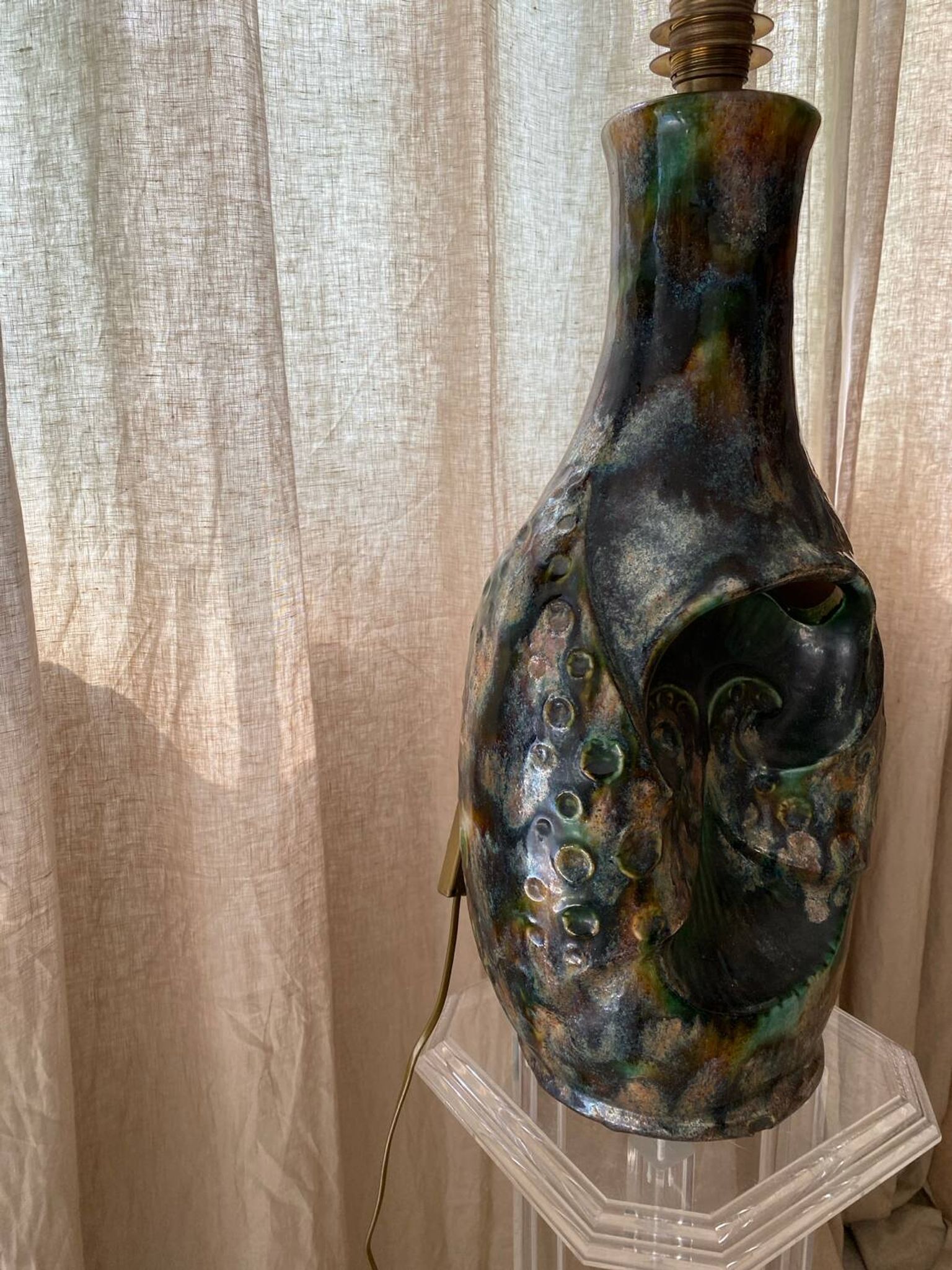 Vintage ceramic lamp
