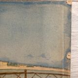 Vintage marine watercolor