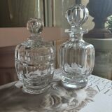 Ensemble carafe et sucrier Baccarat