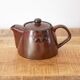 Ceramic Teapot, Flower Teapot, Brown Tea Pot, Alinea Fabrication Artisanale