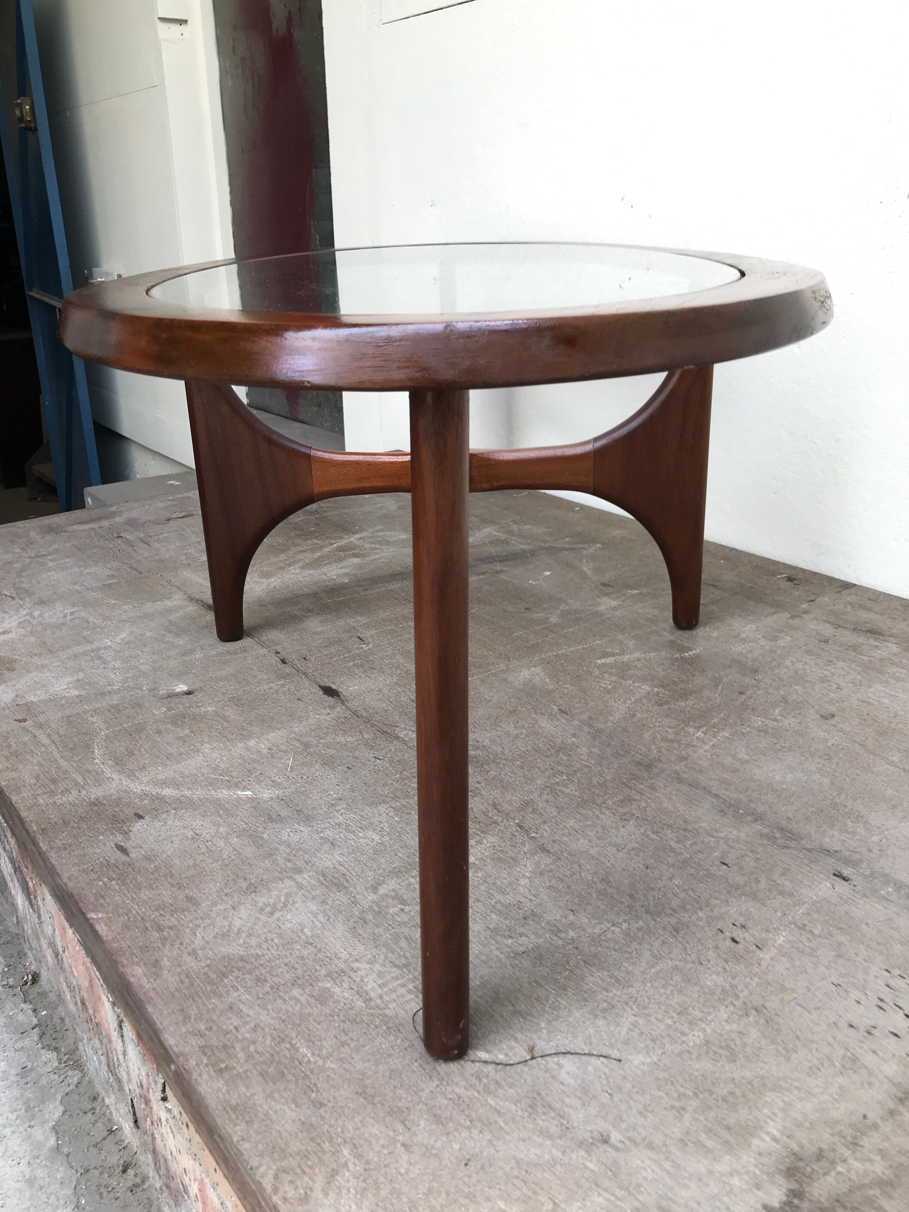 G-Plan oval coffee table