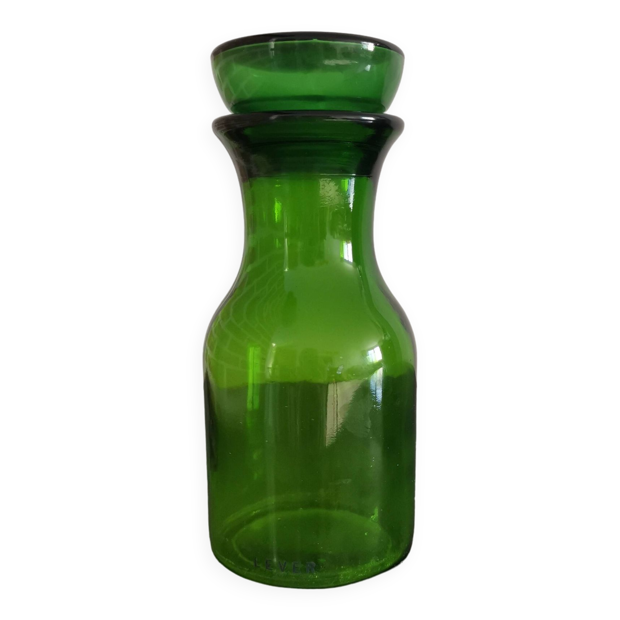 Jar or green bottle Lever 70s
