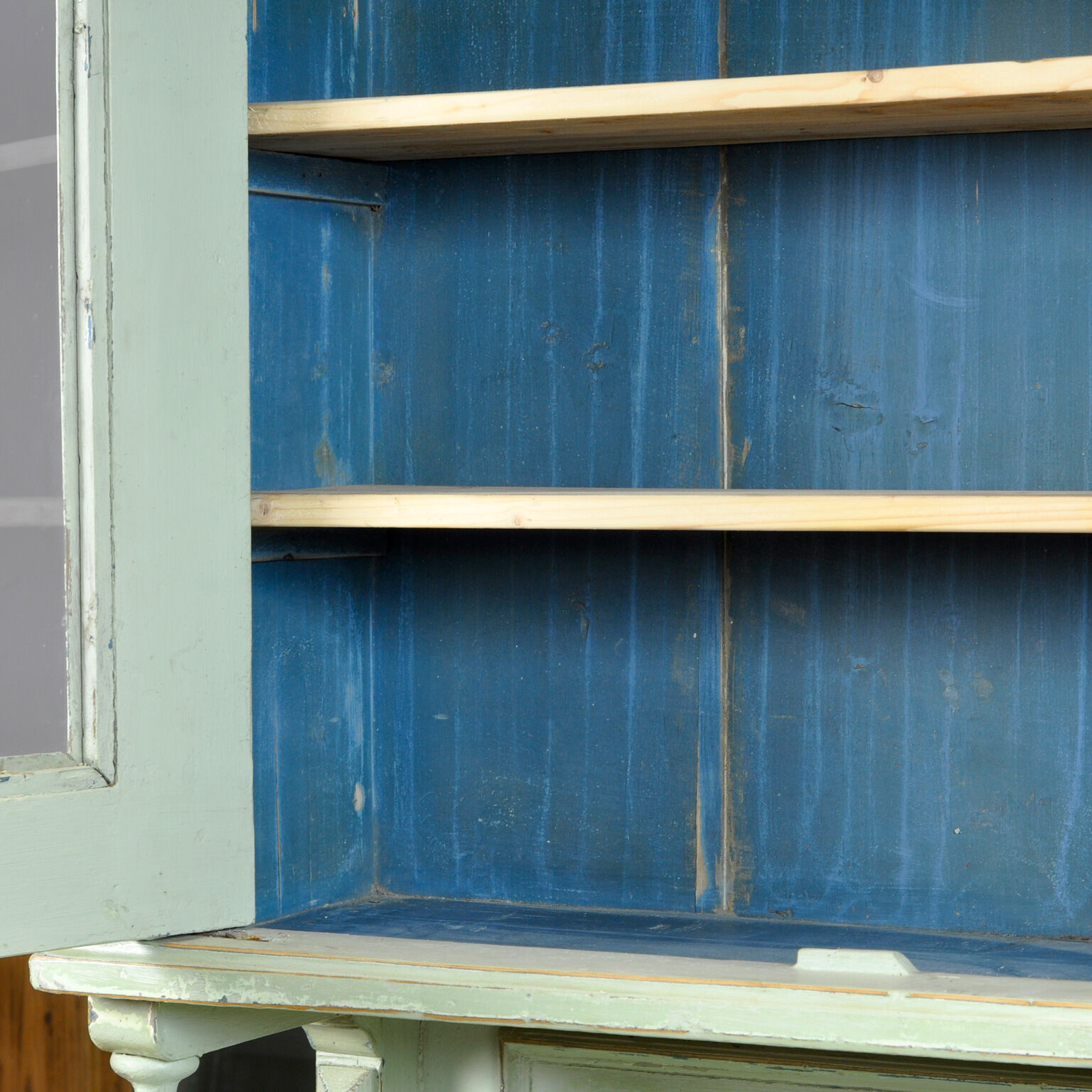 Solid Pine Kitchen Cupboard, 1920's