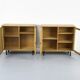 Petit meuble vitrine danois de Hansen et Guldborg, lot de 2, 1