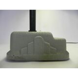 Sevadac Art Deco desk lamp with fluorescent lamp