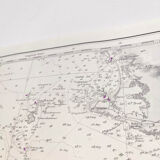 Map west coast France from Belle île to Ile D'Yeu