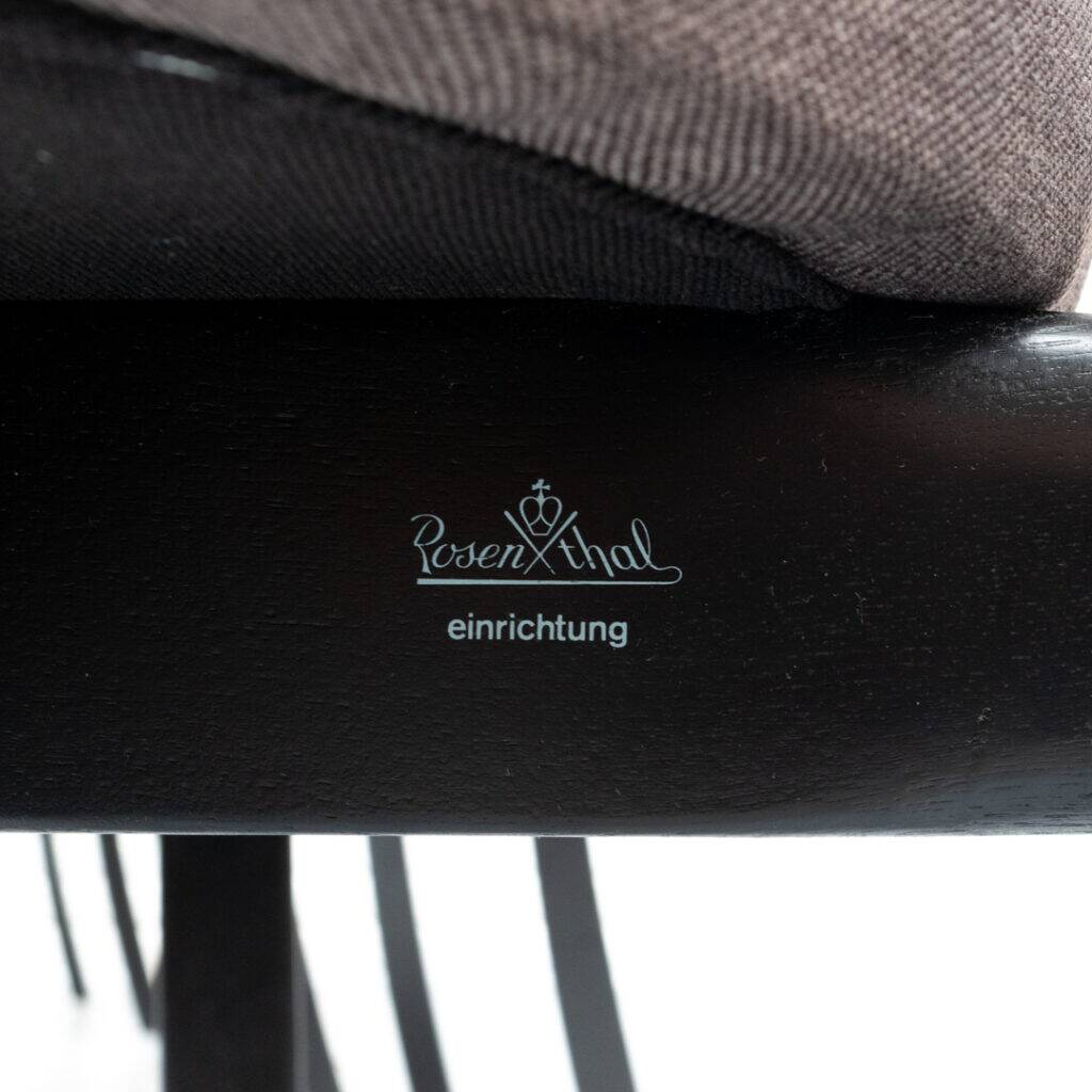 Set of 4 Rosenthal Nostro dining chairs