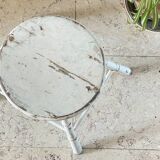 old bamboo style stool